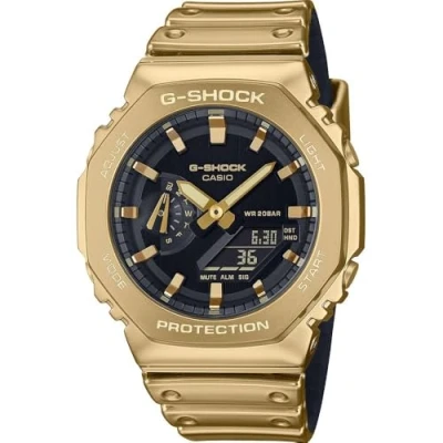 Image of G SHOCK GM2100YMG9A Unisex Chronograph watch goldcoloured, Size: ONE, Gold/coloured