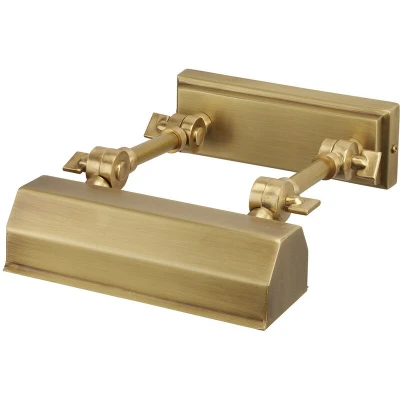 Image of Chawton 1 Light Small Picture Wall Brass, E14