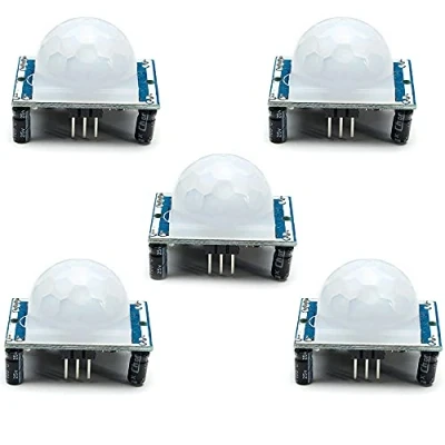 Image of DollaTek 5pcs Human Sensor Module Pyroelectric Infrared PIR Motion Detector Modules