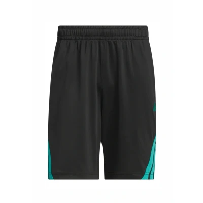 Image of adidas Performance 3STRIPES Short Sports shorts, Men&#039;s, Size: XSx7&quot;, Black pure teal