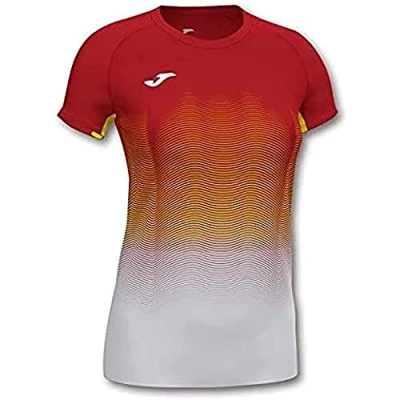 Image of Joma Elite VII Running shirt, girls, 901020.602, Red White, 4XS 3XS