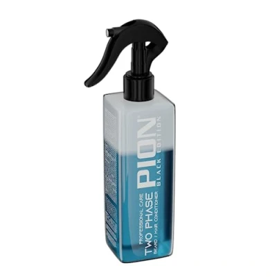 Image of Pion 2 Phase Beard &amp; Hair Conditioner Retains Moisture and Gives a Shiny Smooth Appearance (Collagen, 390 ml (Pack of1))