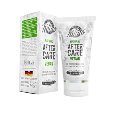 Image of Believa tattoo Aftercare 100% vegan Cream for your skin 50ml