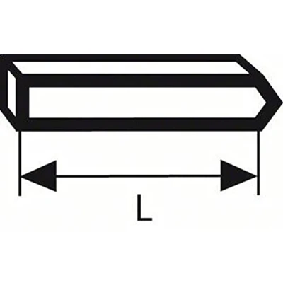 Image of Bosch 2609255805 19mm Type 40 Pins (Pack of 1000)