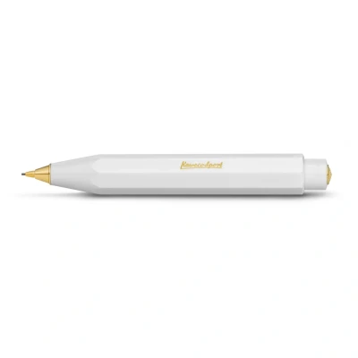Image of Kaweco Classic SPORT Mechanical Pencil White 0.7mm HB I Lead in Design 10.5 cm Refillable