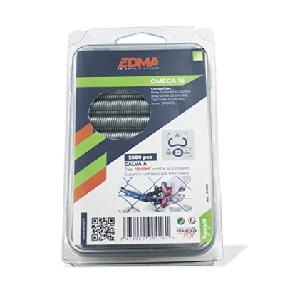 Image of EDMA 41601 Omega 16 Staple, Galva A