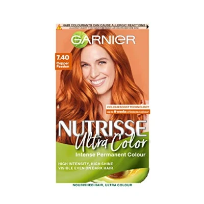 Image of GARNIER NUTRISSE Ultra Color GB 7.40 Copper Passion Permanent Hair Dye
