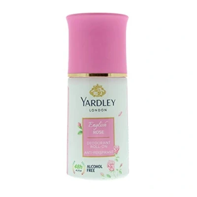 Image of Yardley English Rose Deodorant Roll On 50ml