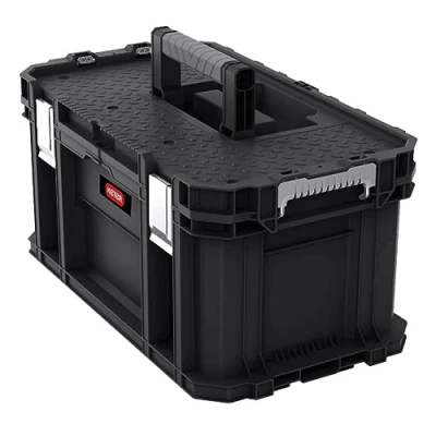 Image of Keter, Connect Tool Box, Black/Red