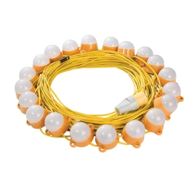 Image of Defender 50m LED Encapsulated Festoon String Lights 100W 110V