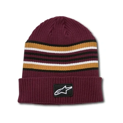 Image of Alpinestars Men&#039;s Bolted Cuff Beanie Hat, Brown, One Size