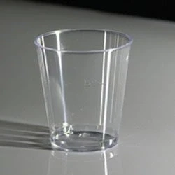 Image of 25ml Disposable Plastic Shot Glasses CE Stamped (Pack of 50)