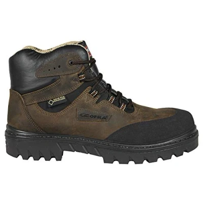 Image of Cofra 82080 001.W41 Size 41 S3 WR CI HI HRO SRC &quot;Arkansas&quot; Safety Shoes Brown/Black