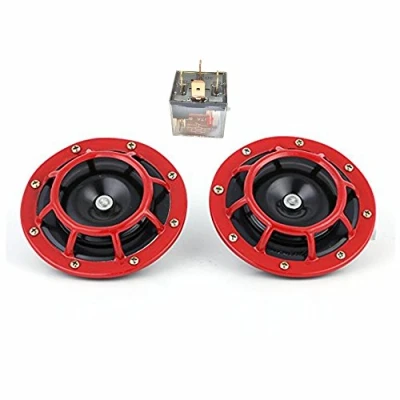 Image of YIDA Eletric Car Horn Kit 12V 135db Super Loud High Tone and Low Metal Twin with Bracket for Cars Trucks SUVs RVs Vans Motorcycles Off road Boats