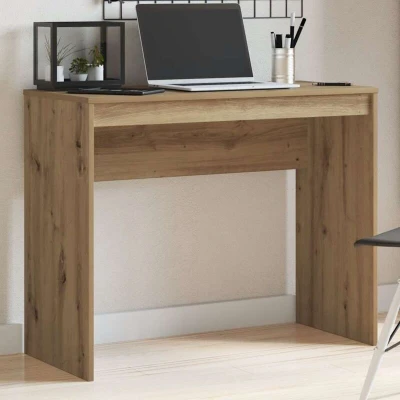Image of vidaXL Desk Artisan Oak 90x40x72 cm Engineered Wood