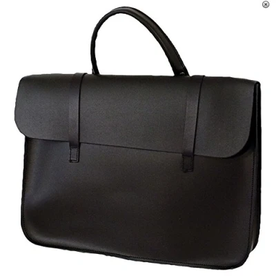 Image of Montford MFC1BK Leather Music Carry Case Black