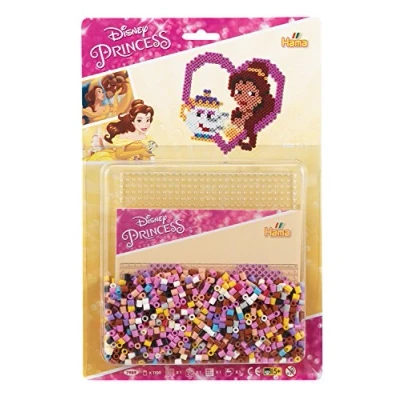 Image of Hama 7989 Beads Disney Beauty and The Beast Activity Kit