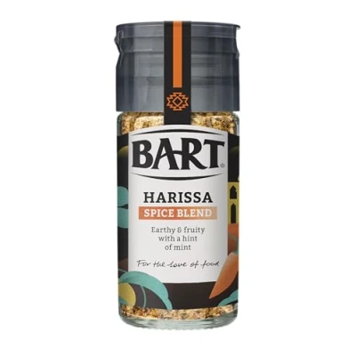 Image of BART Harissa Spice Blend Warm &amp; Aromatic, Ideal for North African Middle Eastern Cooking (6x36g Bulk Buy Set)