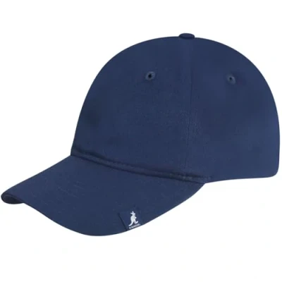 Image of Kangol Cotton ADJ Baseball Cap, Blue (Navy), One Size