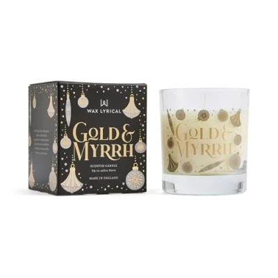 Image of Wax Lyrical Gold &amp; Myrrh Candle, Up to 42hrs