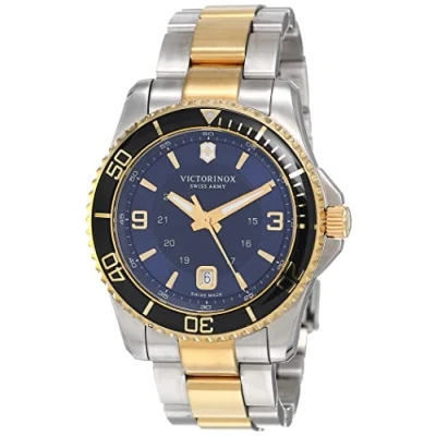 Image of Victorinox Men Analog Quartz Watch with Stainless Steel Strap 241789
