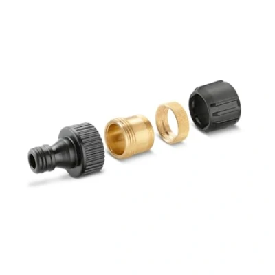 Image of Kärcher 2.645 010 Indoor Tap Adapter, Black, Gold