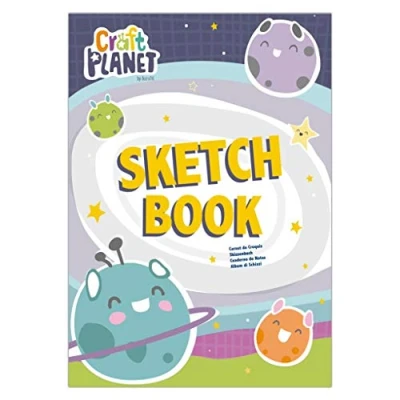Image of Craft Planet CPT 101003 Sketch Book, White