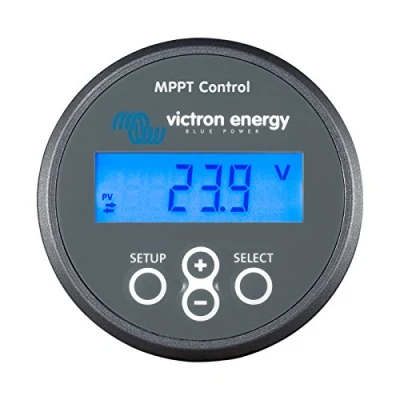Image of Victron VE.Direct MPPT Control panel with LCD Display to monitor BlueSolar or SmartSolar solar charge controllers a port