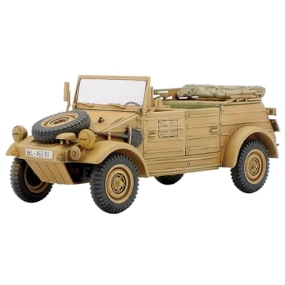 Image of TAMIYA 300032501 1: 48 WWII German Jeep Type 82 Armoured Combat Panzer K1