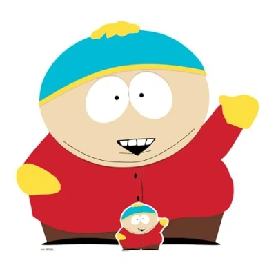 Image of Star Cutouts SC4692 South Park Cartman Cardboard Cut Out Height 89cm Official Merchandise Ideal Figure for Fans, Gifts, Collectors &amp; Display