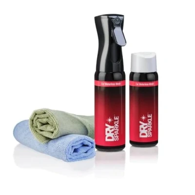 Image of DrySparkle Car Exterior Cleaner cleaning kit detailing polish