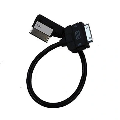 Image of Audi 4F0051510AG Adapter Cable for Music Interface/Apple Devices with Dock Connector