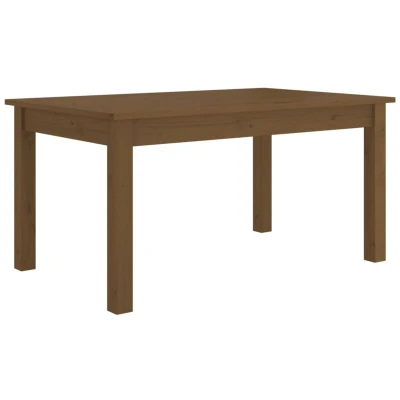 Image of vidaXL Coffee Table Honey Brown 80x50x40 cm Solid Wood Pine