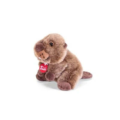 Image of Trudi Trudino beaver Rodent plush toy, birthday 16x13x11cm size XS Trudini model 55485