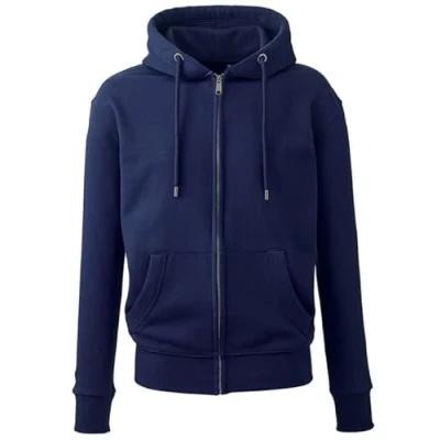 Image of Anthem Men&#039;s Full Zip Hoodie Hooded Sweatshirt, Oxford Navy, XXL