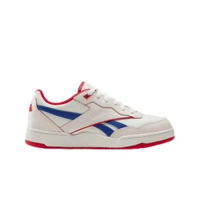 Image of Reebok Unisex BB 4000 II Sneaker, Chalk/VECBLU/VECRED, 7.5 UK