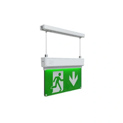 Image of Ansell Kestrel Suspended Maintained/Non Maintained LED Exit Sign