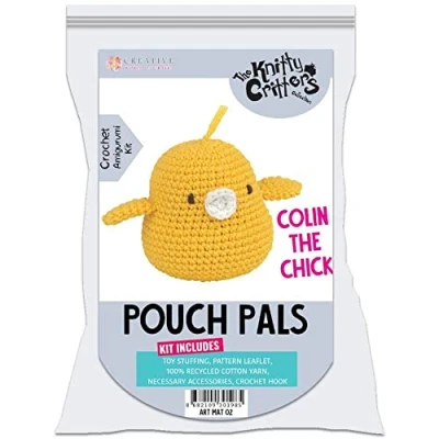 Image of Knitty Critters The Pouch Pals Colin Chick