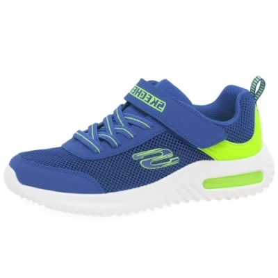 Image of Skechers Boys Bounder tech Boots, Blue, 10 UK