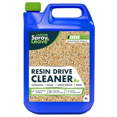 Image of 5L Jarder Resin Driveway Cleaner Eliminates Moss, Algae and Mould No Bleach or Acid Completely Safe for Driveways Patios