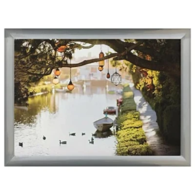 Image of HOMION Cushioned Bean Bag laptray Home Laptop Tray Drinks Food Breakfast Lap (Lake View)