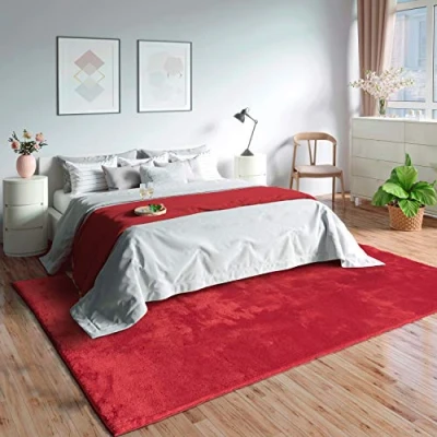 Image of Mias Teppiche Olivia Living room/bedroom rug washable 160x220 cm, Red