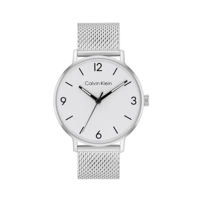 Image of Calvin Klein Modern Watch silvercoloured, Men&#039;s, Size: One Size, Silver coloured