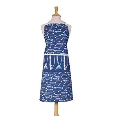 Image of Dexam Fish Adult Apron Marine Blue