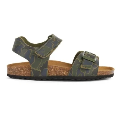 Image of Geox Boy&#039;s J Ghita B Sandal, Camouflage, 12.5 UK