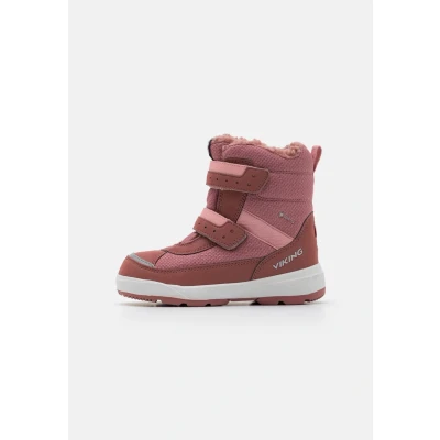 Image of Viking PLAY Reflex WARM GTX Winter boots for kids, Size: 12.5K, Pink/light pink Textile/synthetics