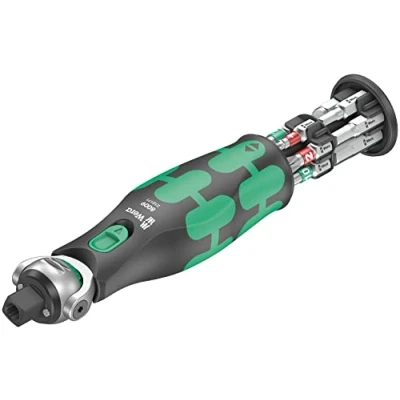 Image of Wera 8009 Zyklop Pocket Set Imperial 1, Black Green