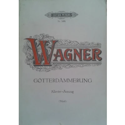 Image of Goetterdaemmerung WWV 86 D: Der Ring Des Nibelungen (Wagner Urtext Piano/Vocal Scores)