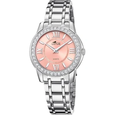 Image of Lotus Women&#039;s Analogue Quartz Watch with Stainless Steel Strap 18887/2