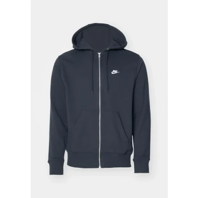 Image of Nike Sportswear CLUB Hoodie Zipup sweatshirt, Men&#039;s, Size: XS, Black/white